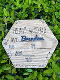 Custom Birth Announcement