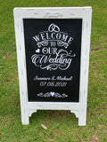 Chalkboard Easel Decal