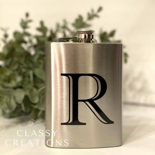 Top Shelf Stainless Steel Flask with Funnel
